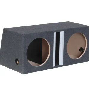 Dvojitá štěrbinová subwooferová ozvučnice 50+50 l / 300 mm antracitová - Nejprodávanější