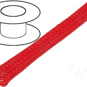 Flexo oplet 12 mm červený - Expresní doručení