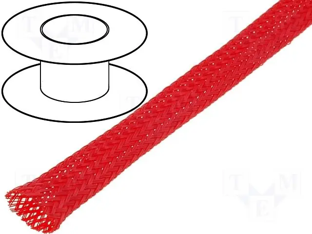 Flexo oplet 12 mm červený - Expresní doručení