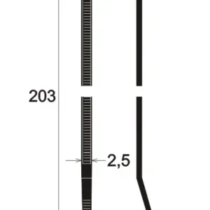 Ušetřete více | Stahovací pásky 203x2.5