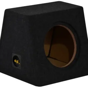 Uzavřená subwooferová ozvučnice 30 l / 250 mm černá - Akční nabídka