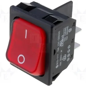Vypínač 20A/12V červený | Snadné vrácení