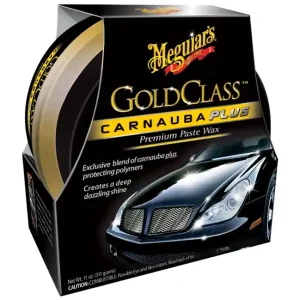 Meguiars Gold Class Carnauba Plus Premium Paste Wax - tuhý vosk s obsahem přírodní karnauby, 311 g | Objednat nyní