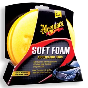Meguiars Soft Foam Applicator Pads - pěnové aplikátory (2 kusy) | Do vyčerpání zásob