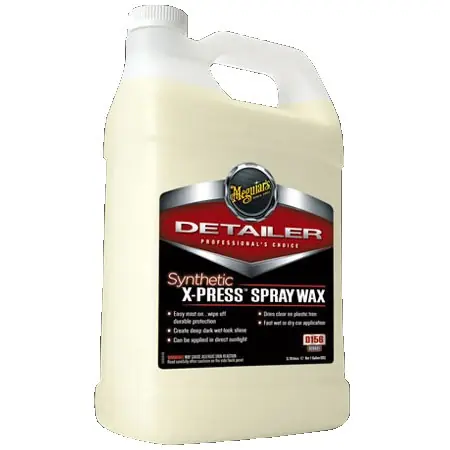Právě uvedeno na trh - Meguiars Synthetic X-Press Spray Wax 3,78 l - profesionální vosk v rozprašovači