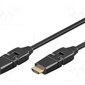 Goobay HDMI kabel s otočnými konektory 3m | Sleva navíc