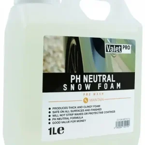 Aktivní pěna ValetPro pH Neutral Snow Foam (1 L) | Nyní k dispozici