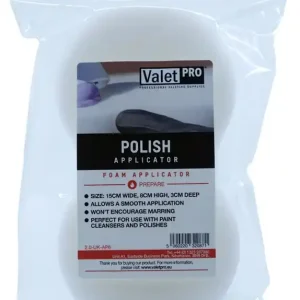 Nyní k dispozici - Pěnový aplikátor ValetPro White Polish Applicator