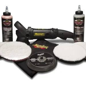 Sleva | Meguiar‘s DA Microfiber Correction System 6" - DA Polisher Kit - kompletní sada pro renovaci laku a strojní leštičky Meguiar‘s MT310