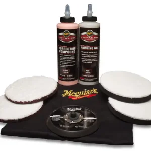 Meguiar‘s DA Microfiber Correction System 5" Kit - kompletní sada mikrovláknového systému pro strojní renovaci laku | Cenová bomba