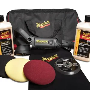 Slevy - Meguiar‘s Mirror Glaze Soft Buff DA Kit 5" - kompletní 5palcová sada na profesionální renovaci laku, vč. orbitální leštičky Meguiar‘s MT310