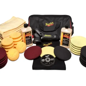 Rychlá doprava - Meguiar‘s Professional Mirror Glaze Complete Kit 6" - kompletní 6palcová sada na profesionální renovaci laku, vč. orbitální leštičky Meguiar‘s MT310