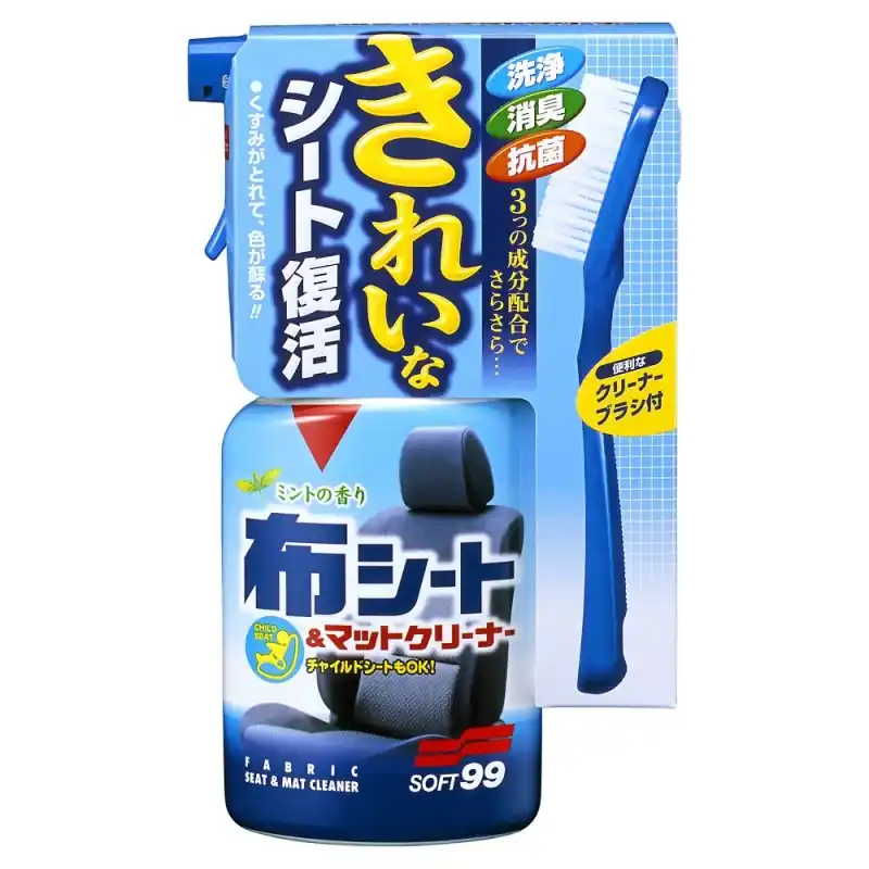 Čistič interiéru Soft99 New Fabric Seat Cleaner (400 ml) - Expresní doručení