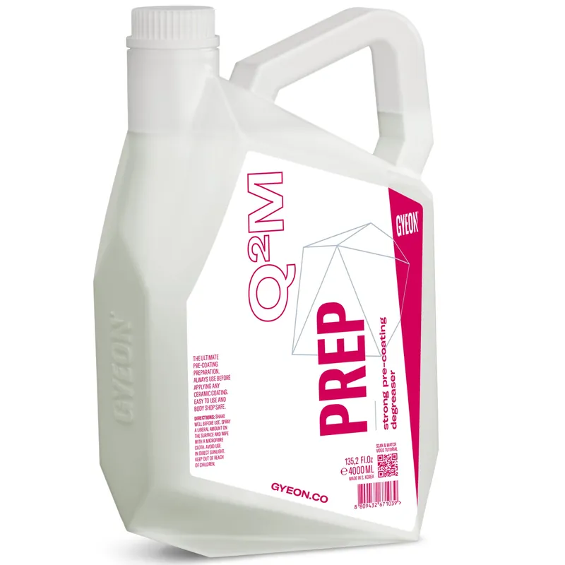 Čistič a odmašťovač povrchu Gyeon Q2M Prep (4 L) - Doporučujeme