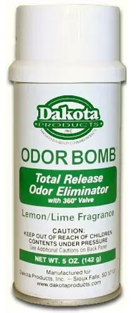 Dakota Odor Bomb Odor Eliminator Lemon / Lime Scent pohlcovač pachů s vůní citronu a limetky - Nově přidáno