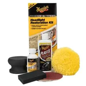 Meguiar‘s Heavy Duty Headlight Restoration Kit - sada na renovaci světlometů - Poslední příležitost