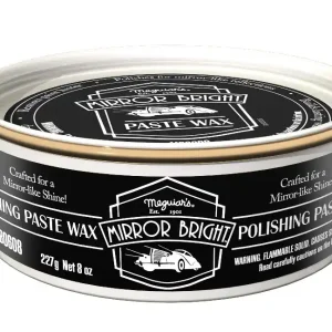 Profesionální kvalita - Meguiar‘s Mirror Bright Polishing Paste Wax 227 g - tuhá leštěnka s voskem