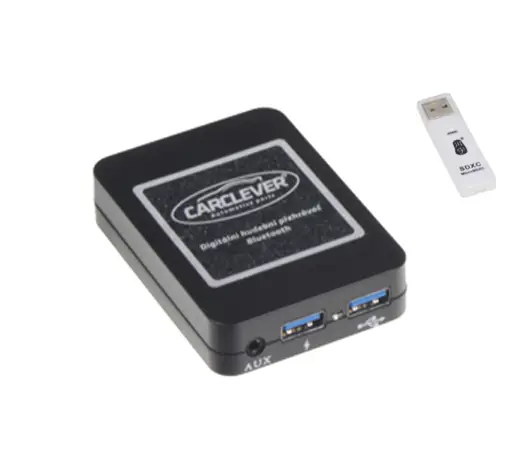 Sleva | Digitální hudební adaptér CarClever USB/AUX/Bluetooth Mazda