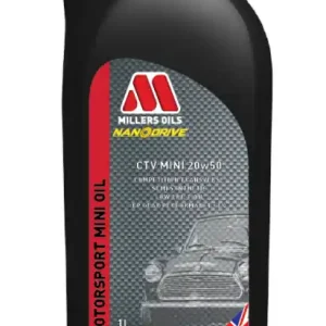 Millers Oils NanoDrive CTV Mini 20w50 polosyntetický motorový olej s nano částicemi 1 L | Už jen pár kusů