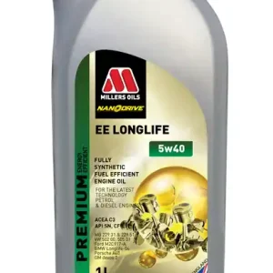 Millers Oils NanoDrive EE LONGLIFE 5w40 plně syntetický motorový olej s nano částicemi 1 L - Kupte dnes