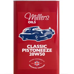 Millers Oils Classic Pistoneeze 20w50 minerální motorový olej pro veterány 5 L | Kupte nyní