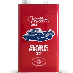 Millers Oils Classic Mineral 2T minerální motorový olej pro 2-taktní motory veteránů 5 L - Neváhejte