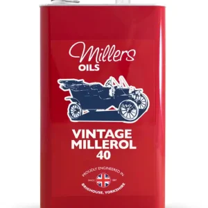 Prodejní hit - Millers Oils Vintage Millerol 40 jednorozsahový olej pro veterány 5 L