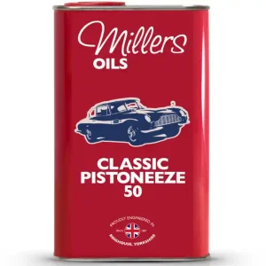 Millers Oils Classic Pistoneeze 50 jednorozsahový olej pro veterány 1 L - K dispozici