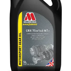 Právě dorazilo | Millers Oils NanoDrive CRX 75w140 NT+ plně syntetický převodový olej s nano částicemi 5 L