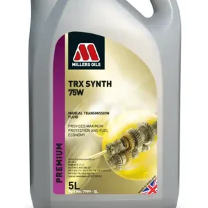 Millers Oils TRX Synth 75w plně syntetický převodový olej 5 L - Super nabídka
