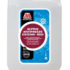 Millers Oils Antifreeze Extend - Red chladící kapalina 5 L - Nejlepší cena
