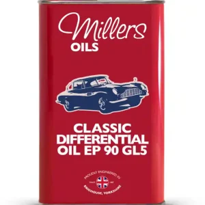 Zbývá pár kusů - Millers Oils Classic Differential Oil EP 90 GL5 hypoidní minerální převodový olej pro veterány 1 L