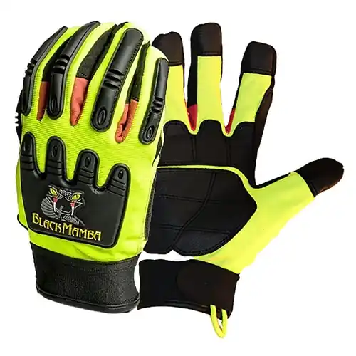 Snížená cena - Black Mamba Heavy Duty Gloves XL protiotřesové rukavice velikost XL
