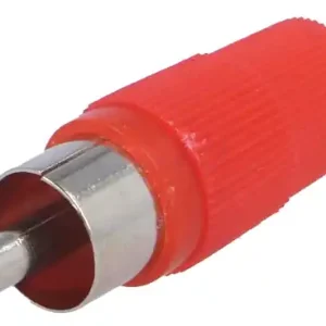 Výprodej | RCA Cinch konektor CC-002 červený