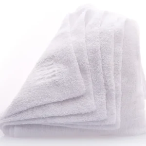 Zvýhodněná cena - Work Stuff Gentleman Basic White 350 GSM 5xPack 40x40 cm leštící utěrky bílé 5ks