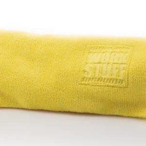 Super cena | Work Stuff Gentleman Basic Yellow 350 GSM 40x40 cm leštící utěrka žlutá