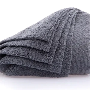 Work Stuff Gentleman Basic Dark Grey 350 GSM 5xPack 40x40 cm leštící utěrky šedé 5ks | Ušetřete