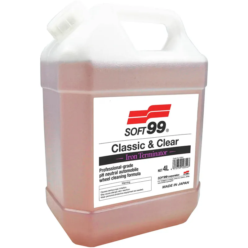 Odstraňovač polétavé rzi Soft99 Iron Terminator (4 L) | Velmi žádaný produkt