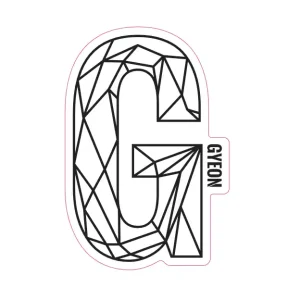 Samolepka Gyeon G Sticker Black (100x65.6 mm) - Pořiďte si nyní