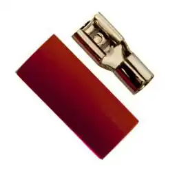 Prémiová kvalita - Four Connect reproduktorový konektor FASTON 6.0 mm² / 4.8 mm červený