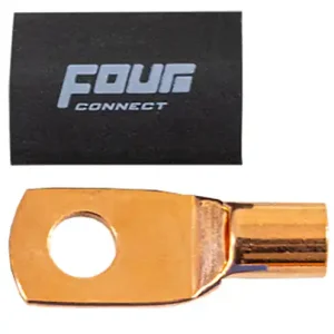 Four Connect měděné kabelové oko 20 qmm M8 black - Snížená cena