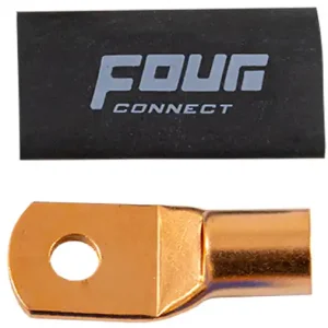 Prodejní hit | Four Connect měděné kabelové oko 50 qmm M8 black