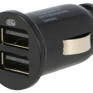 Automobilová nabíječka USB 5V/1x2 A, 5V/2x1 A černá - Cenová bomba