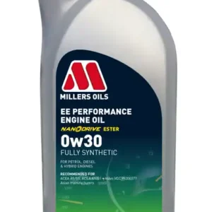 Prodejní hit - Millers Oils EE PERFORMANCE 0w30 plně syntetický olej s nano částicemi 1 L