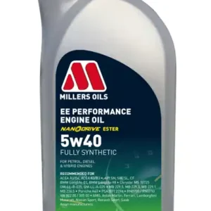 Millers Oils EE PERFORMANCE 5w40 plně syntetický motorový olej s nano částicemi 1 L | Právě v prodeji