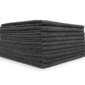 Velmi populární | Sada mikrovláknových utěrek The Collection Allround & Coating 245 GSM 40x40 cm 10er (Dark Grey)