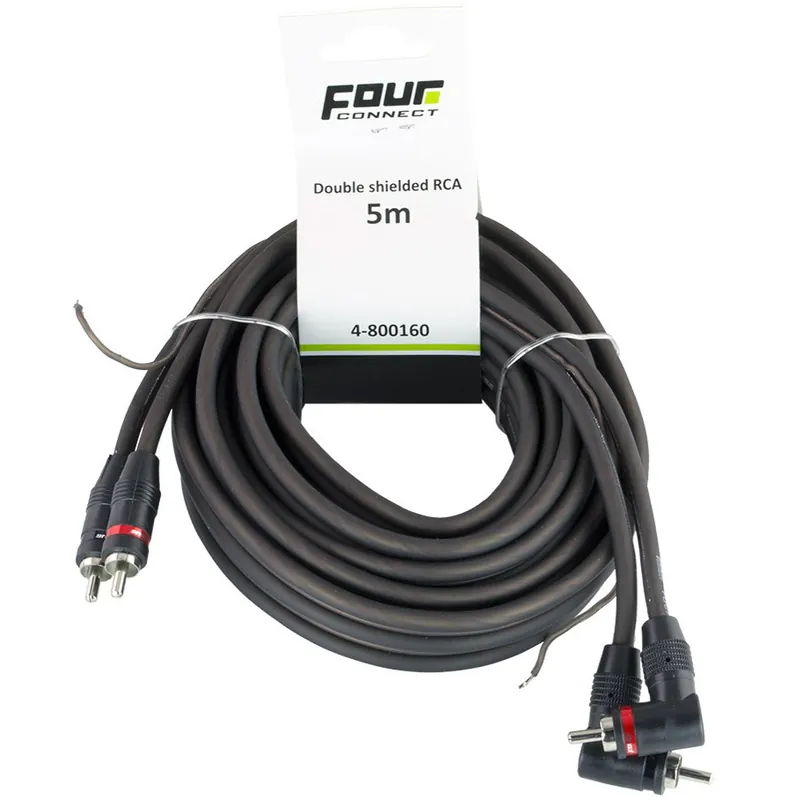 Rychlé doručení - Four Connect 4-800160 Basic RCA-cable 5.0 m