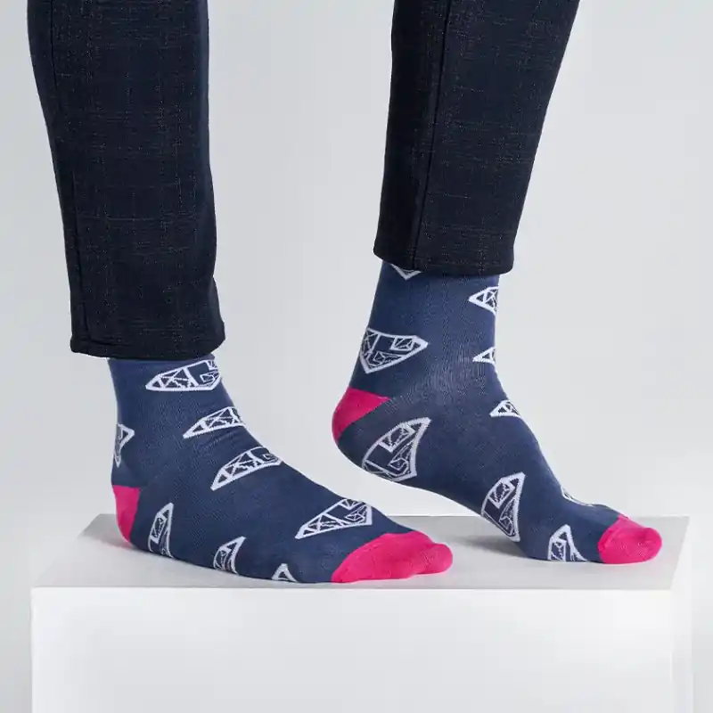 Slevy - Ponožky Gyeon Socks Navy Blue 42-46