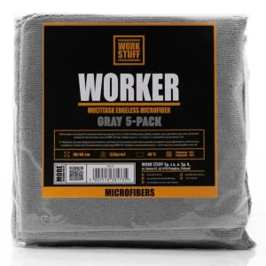 Sada mikrovláknových utěrek Work Stuff Worker Gray 5Pack (40x40 cm) | Nízká cena