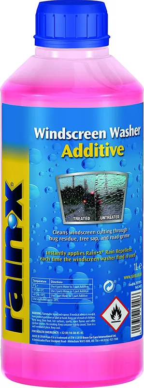 Nejprodávanější | Koncentrát náplně ostřikovačů s tekutými stěrači Rain-X Windscreen Washer Additive (1 L)